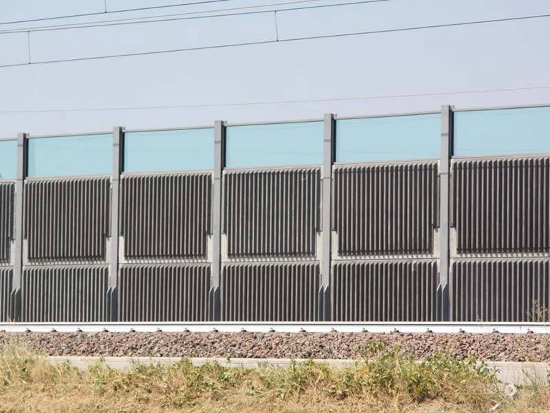 Barriere antirumore ferroviarie in CLS